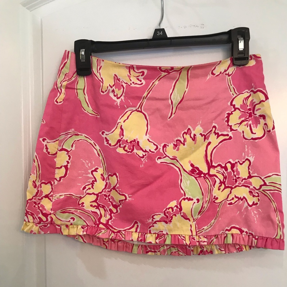 Lilly Pulitzer mini skirt